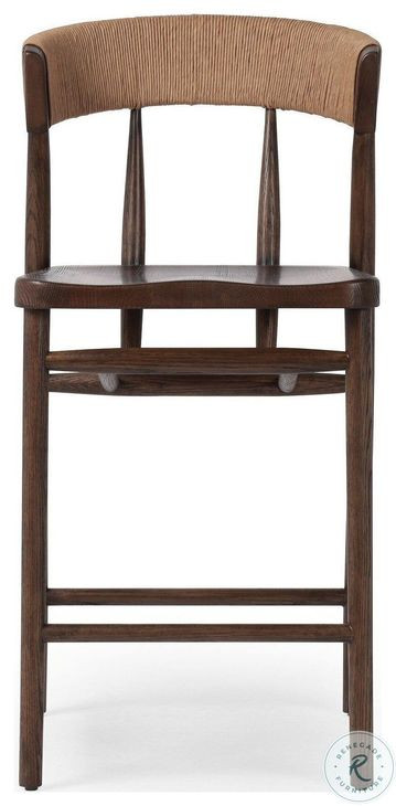Buxton Drifted Oak Counter Height Stool