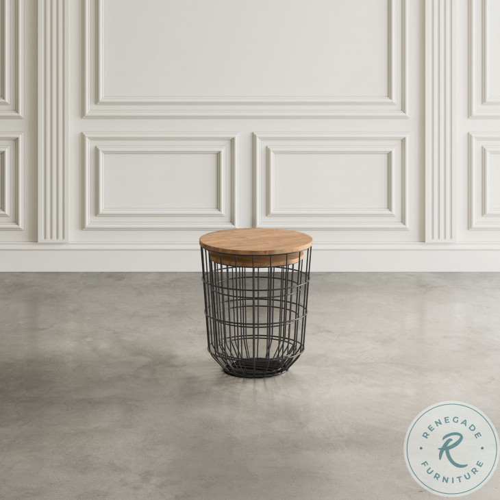 Global Archive Black And Brown End Tables From Jofran | Coleman Furniture