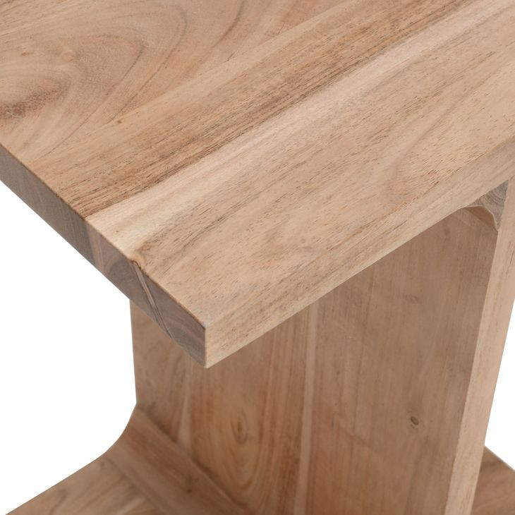 Idiom Natural Rectangular End I Table