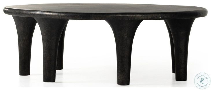 Kelden Raw Black Coffee Table
