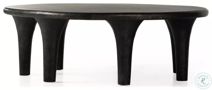 Kelden Raw Black Coffee Table