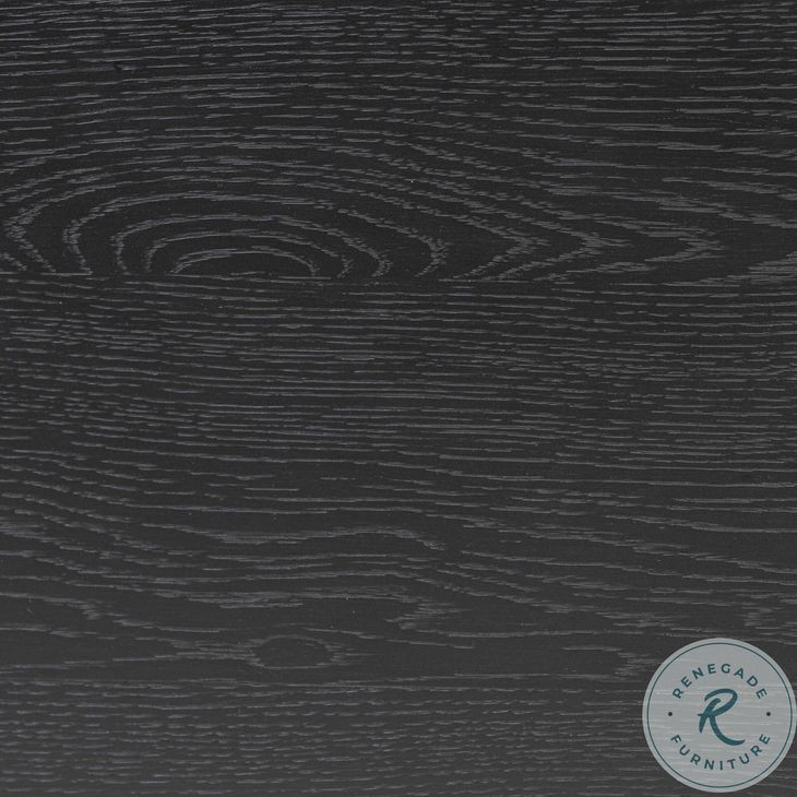 Millie Drifted Matte Black Veneer 9 Drawer Dresser