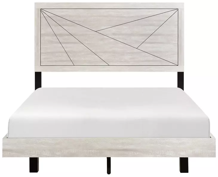 Aspen Dusty Gray Panel Bedroom Set