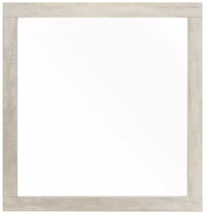 Aspen Dusty Gray Rectangular Dresser Mirror
