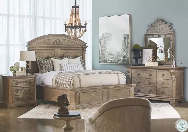 Arch Salvage Parchment Gabriel Bedside Chest