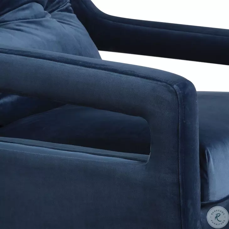 Kavin Ink Blue Arm Chair