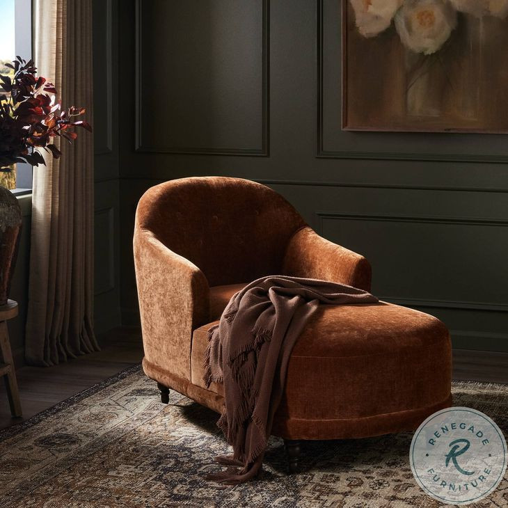 Marnie Altair Sienna 32" Upholstered Chaise Lounge