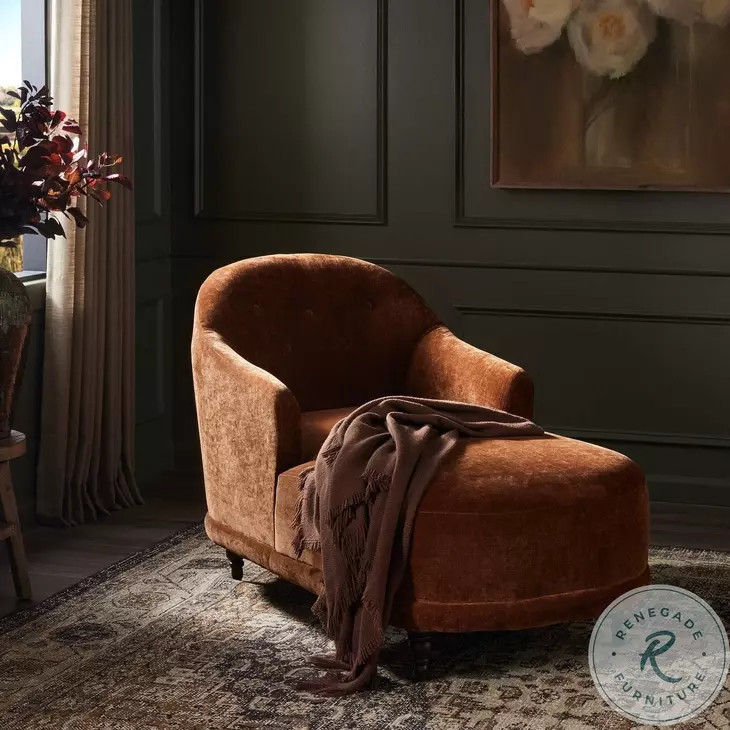 Marnie Altair Sienna 32" Upholstered Chaise Lounge