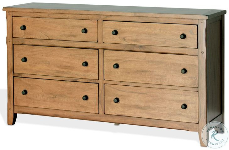 Crimson Ridge 6 Drawer Dresser