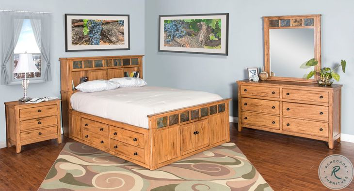 Crimson Ridge 6 Drawer Dresser