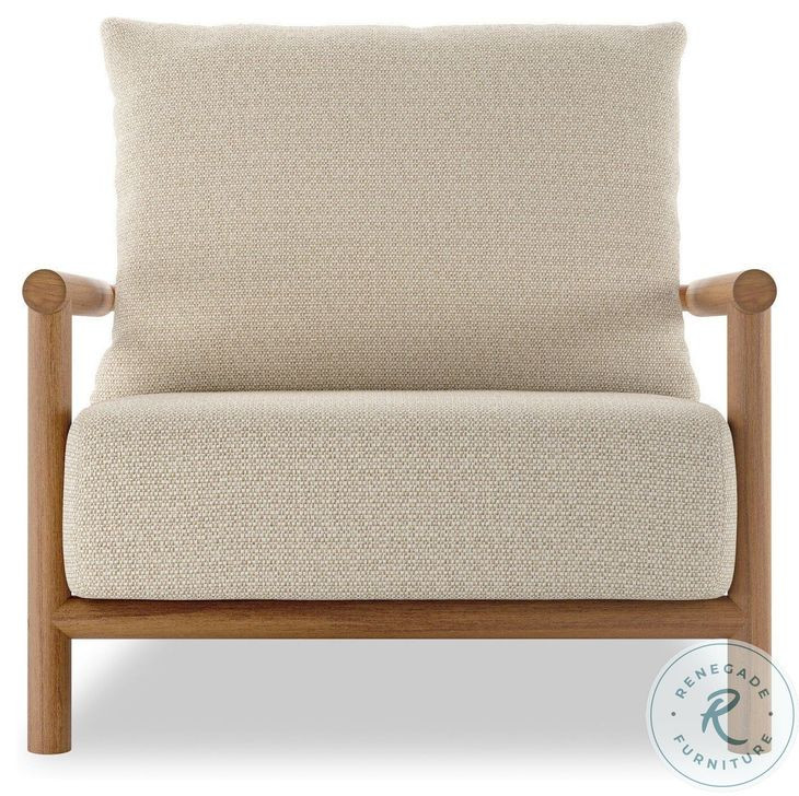 Cardiff Natural Teak Outdoor Chair