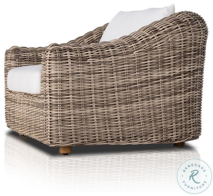 Messina Chunky Sand Woven Outdoor Living Room Set