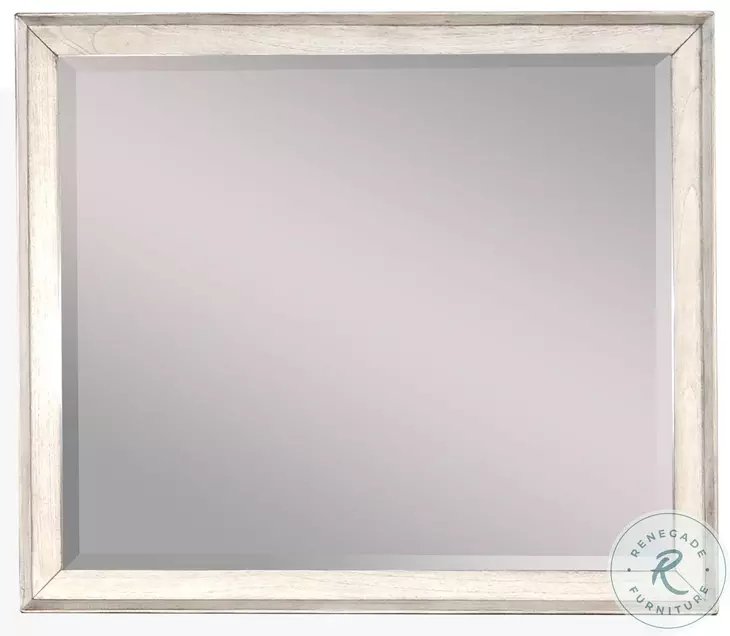 Cinnamon Mindi Gray Rectangular Dresser Mirror