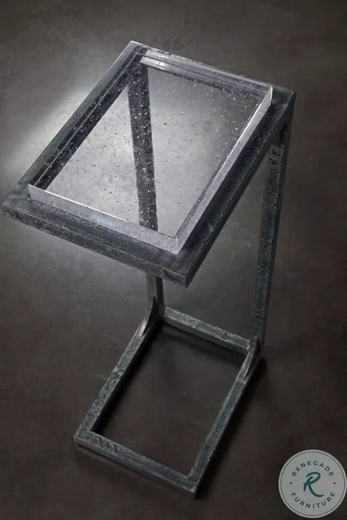 Gamma Natural Iron and Clear Spot Table