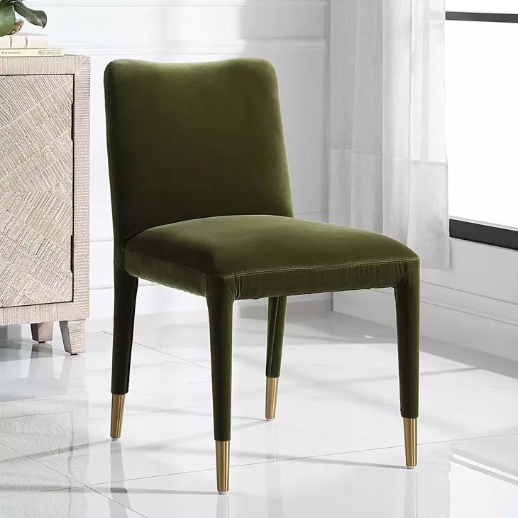 Oakley Moss Upholstered Dining Chair Set of 2