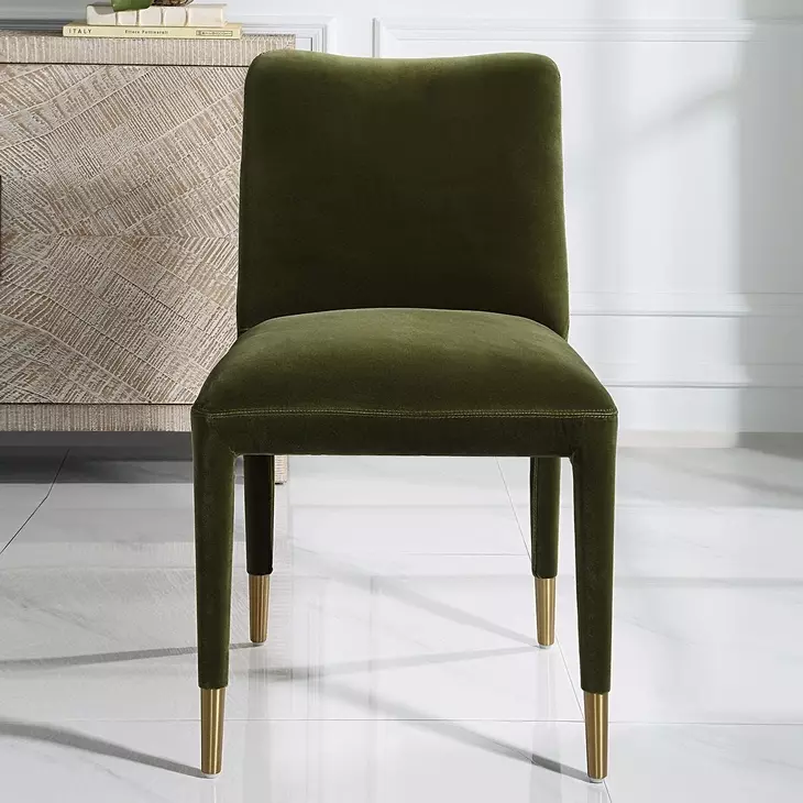 Oakley Moss Upholstered Dining Chair Set of 2