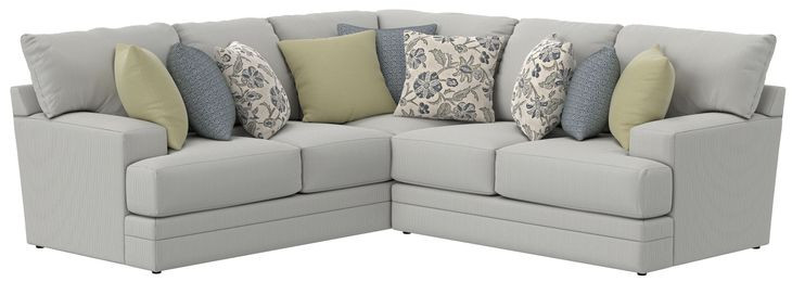 Stockbridge Slate 2 Piece Sectional Loveseat and Section