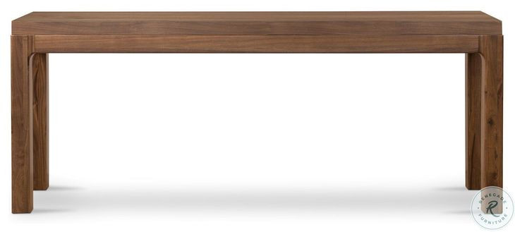 Arturo Natural Walnut Veneer 78" Console Table