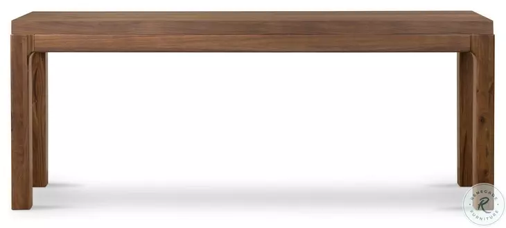 Arturo Natural Walnut Veneer 78" Console Table