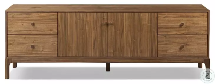Arturo Natural Walnut Veneer 78" Media Console
