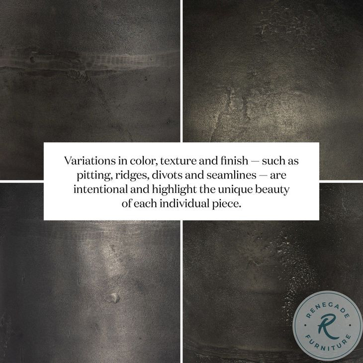 Corbett River Grey Marble Round End Table