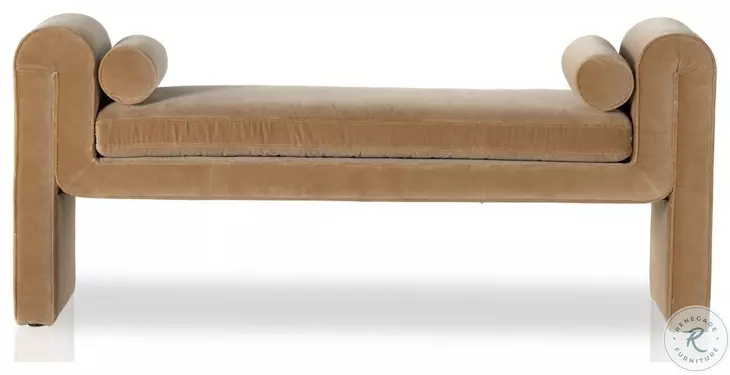 Mitchell Surrey Camel 63" Accent Bench