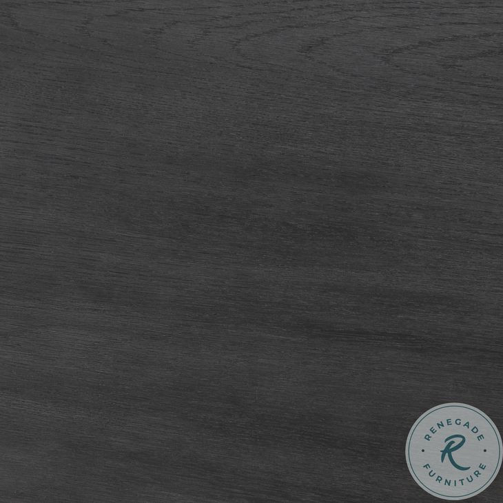 Sheffield Charcoal Oak Veneer Small Round Coffee Table