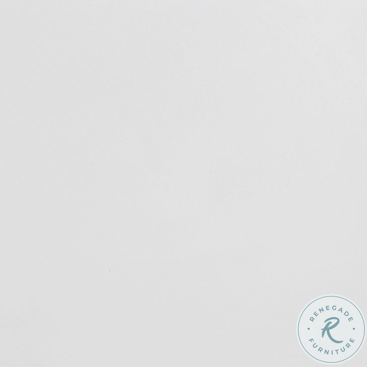 Javi Matte White Cast Aluminum Outdoor Round Coffee Table