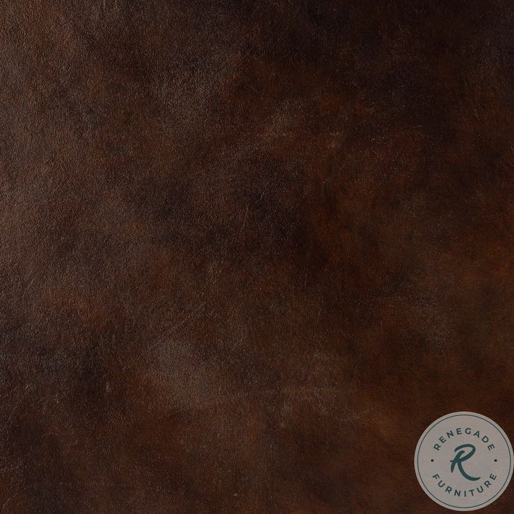 Searcy Antique Rust Round Coffee Table