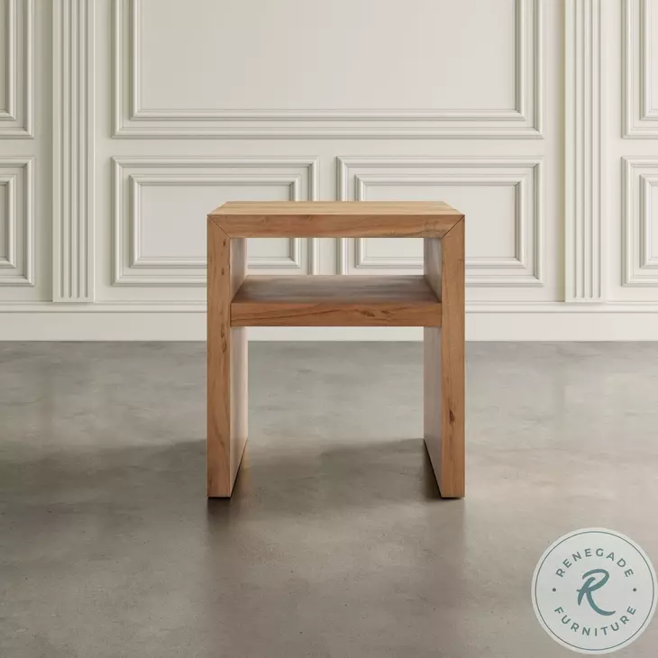 Dev Natural End Table