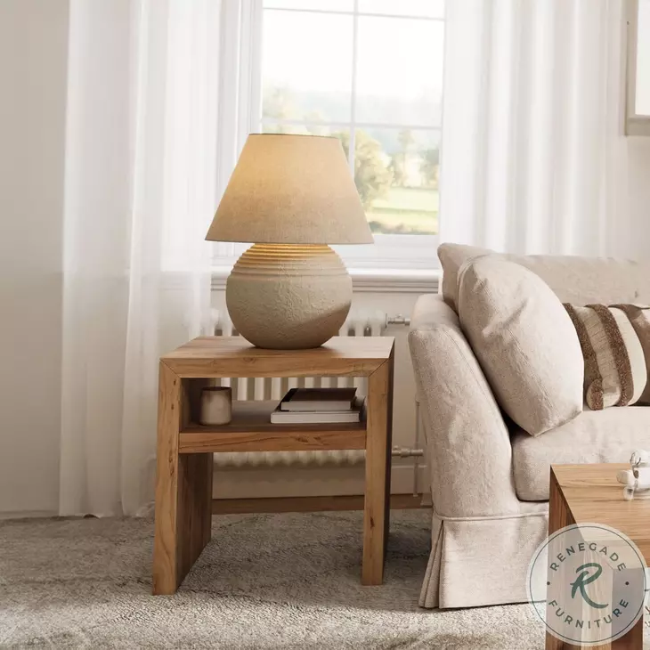 Dev Natural End Table