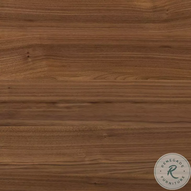 Arturo Natural Walnut Veneer 60" Drawer Desk