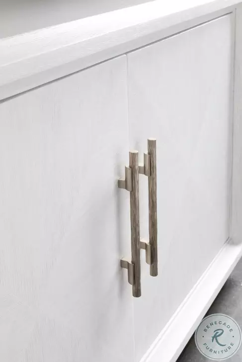 Signature Designs Arctic White Marcel TV Stand