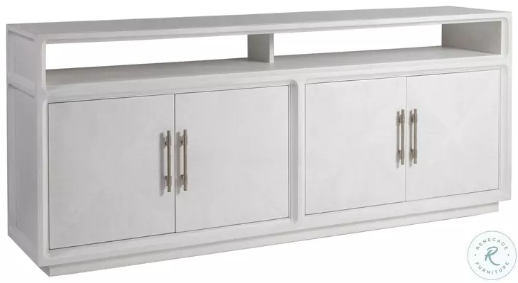 Signature Designs Arctic White Marcel TV Stand