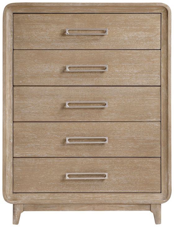 Wilshire Natural 5 Drawer Chest