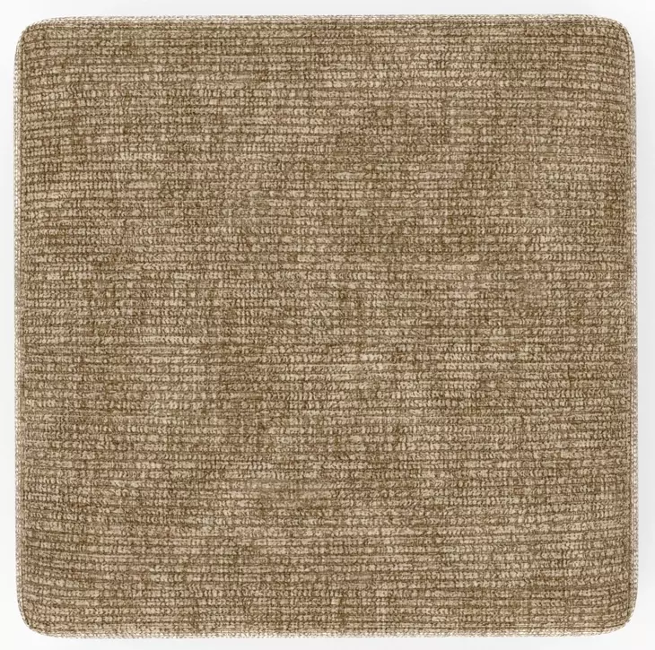 Avondale Burlap Upholstered Rectangular Ottoman