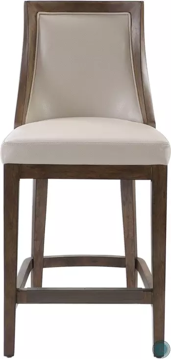 Purcell Cappuccino Counter Height Stool