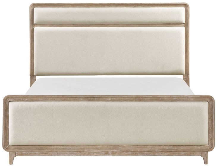 Wilshire Natural Upholstered Panel Bedroom Set