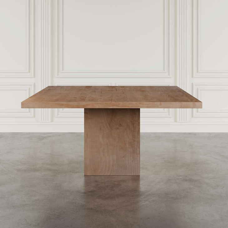 Sequoia Rustic Brown 60" Square Dining Table