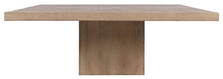 Sequoia Rustic Brown 60" Square Dining Table