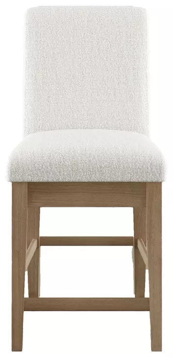 Sequoia Pearl Upholstered Counter Height Stool Set of 2