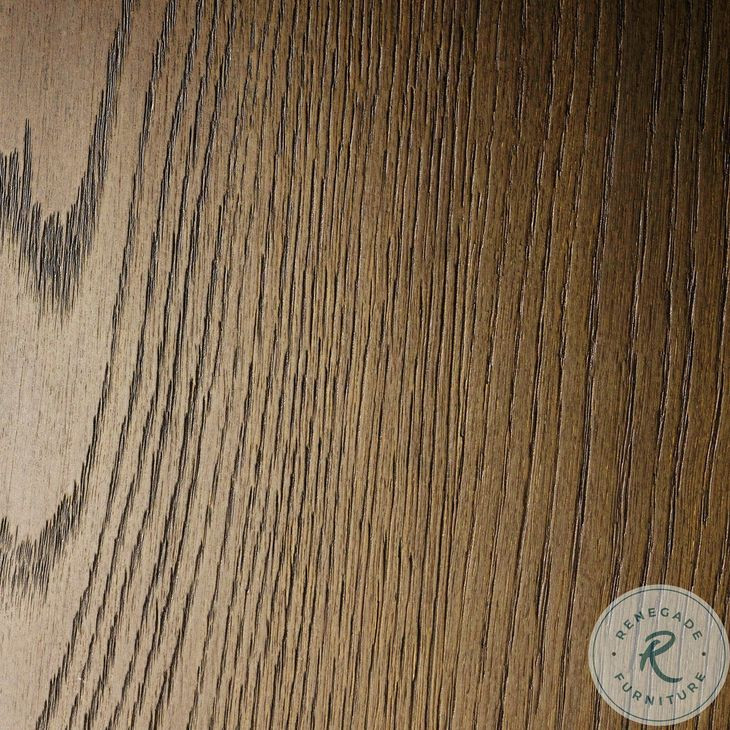 Warby Worn Oak Veneer 94" Rectangular Dining Table