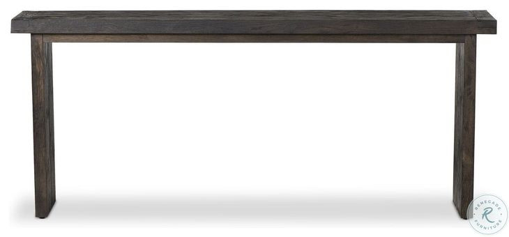 Warby Worn Black Veneer 78" Console Table