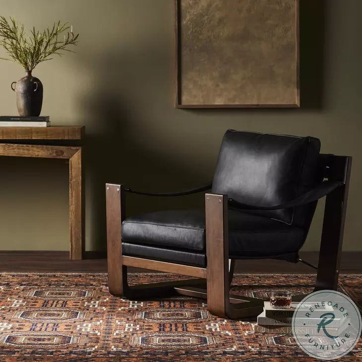 Cesar Carson Black Chair