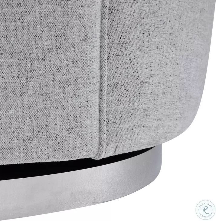 Olivaro neutral Stone Swivel Chair