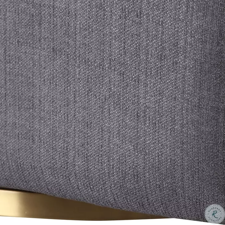 Traxon Charcoal Gray Swivel Chair