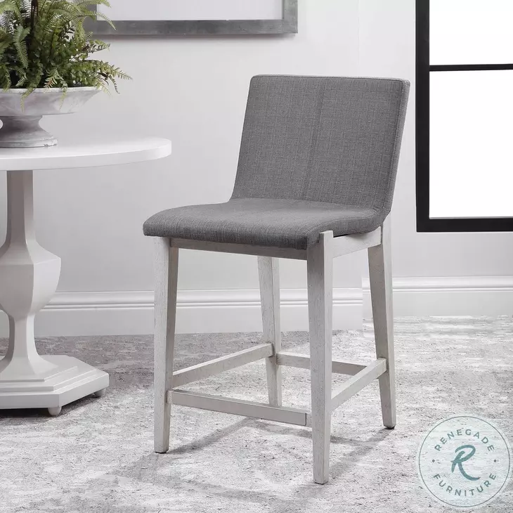 Tivoli Charcoal Counter Height Stool
