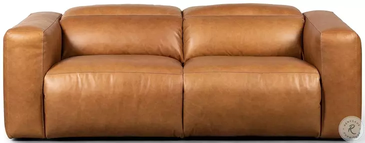 Radley Sonoma Butterscotch Leather Power Reclining Loveseat