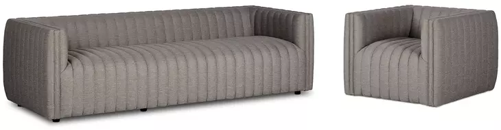Augustine Casa Grey Upholstered Outdoor Living Room Set