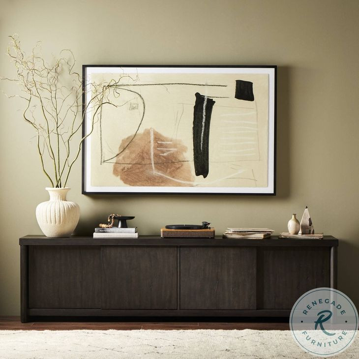 Laredo Smoked Black 94" Media Console